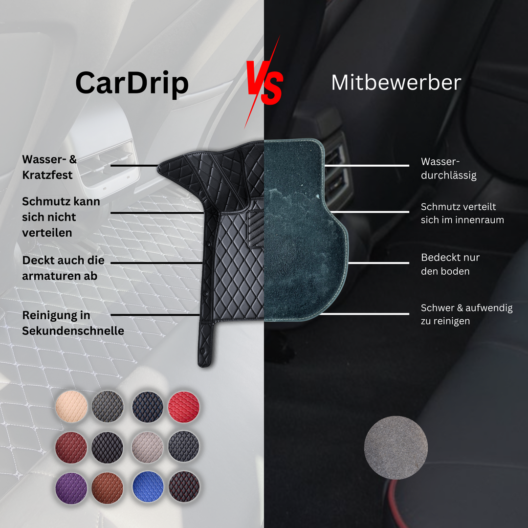 Maßgefertigte 5-Schicht-Fahrzeugmatten