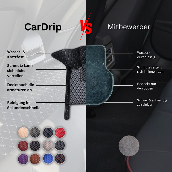 Maßgefertigte 5-Schicht-Fahrzeugmatten