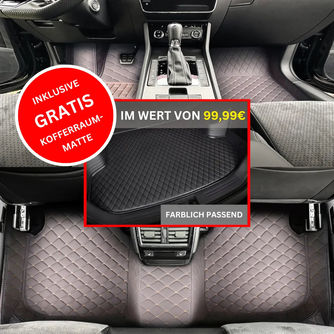 Maßgefertigte 5-Schicht-Fahrzeugmatten