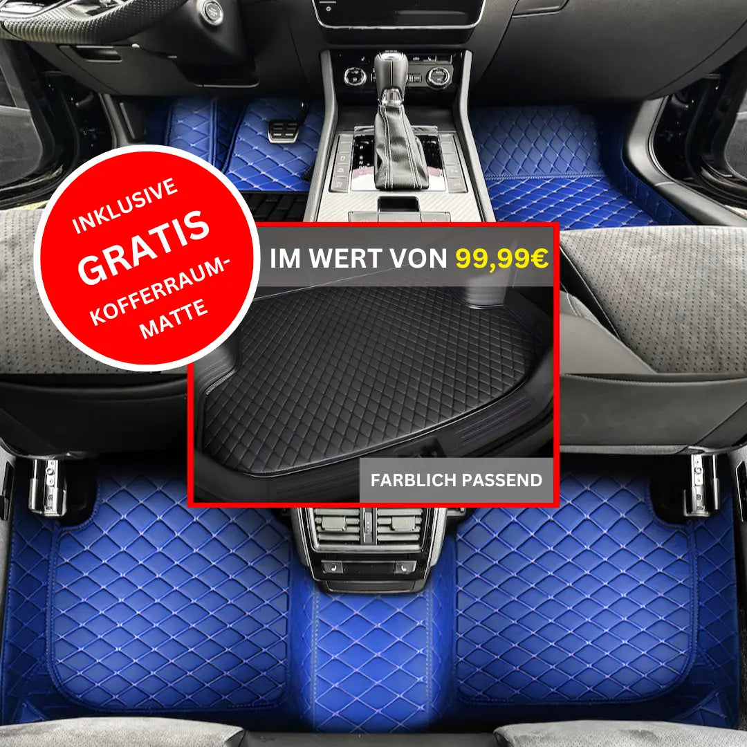 Maßgefertigte 5-Schicht-Fahrzeugmatten