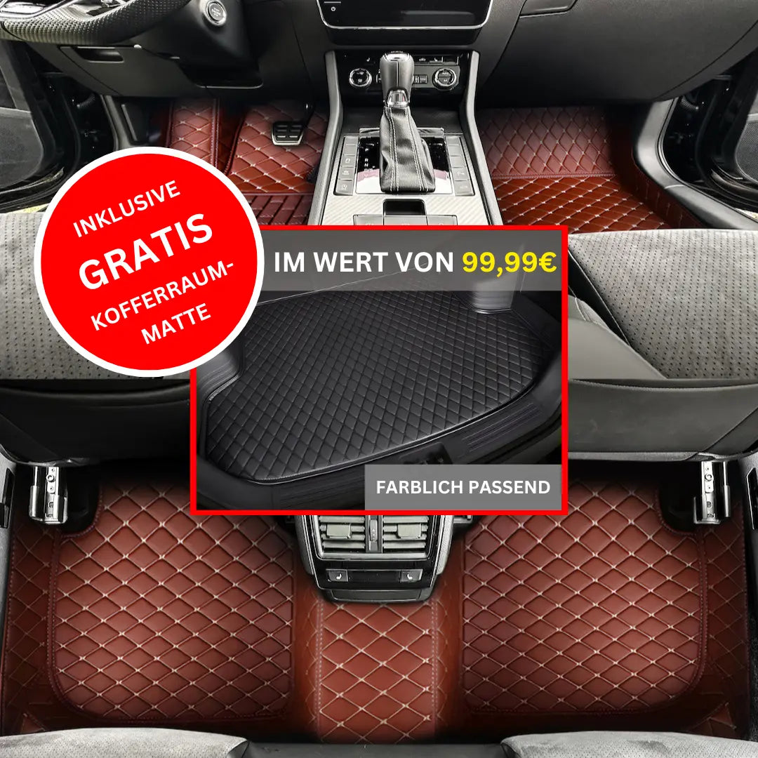 Maßgefertigte 5 Schicht-Fahrzeugmatten 2.0