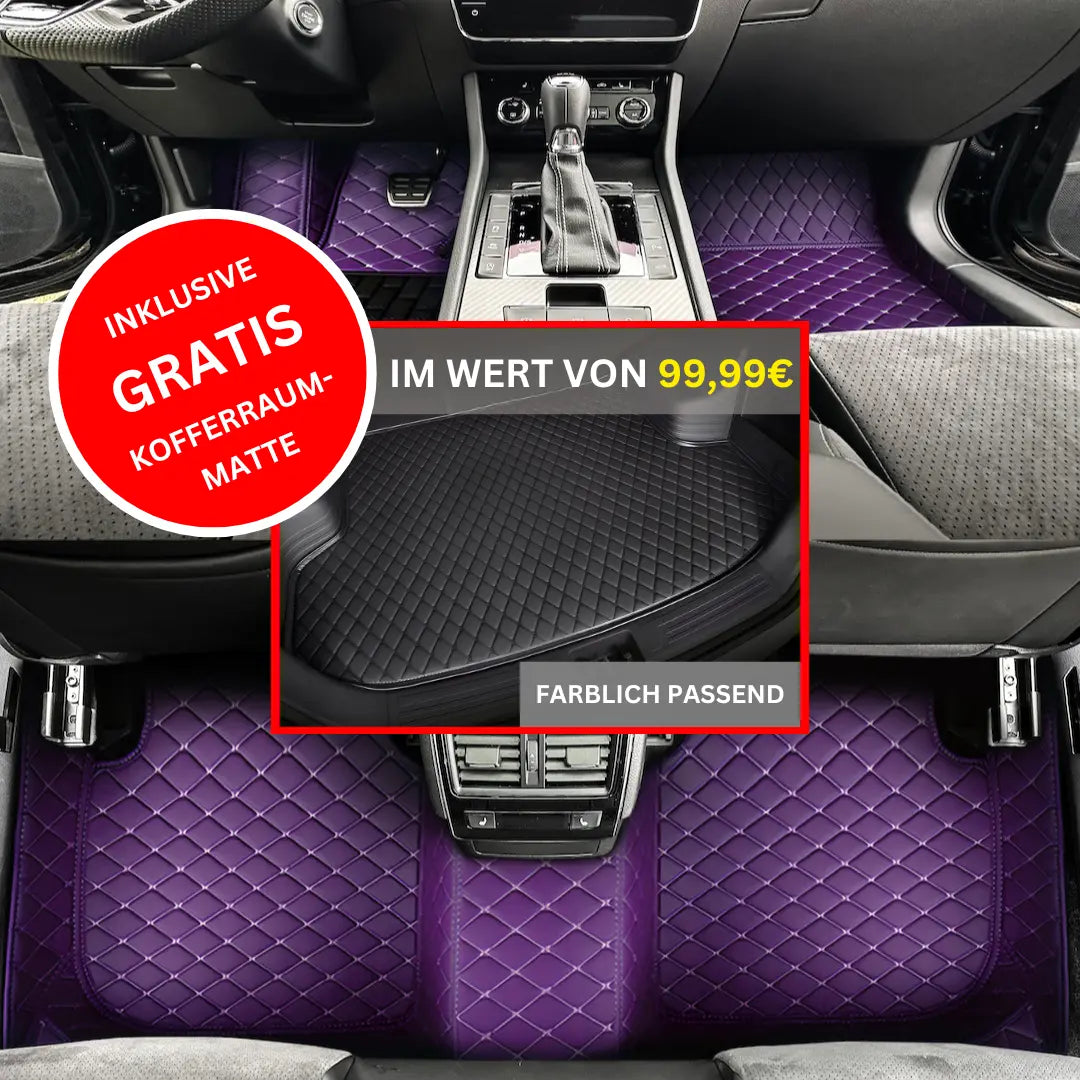 Maßgefertigte 5 Schicht-Fahrzeugmatten 2.0