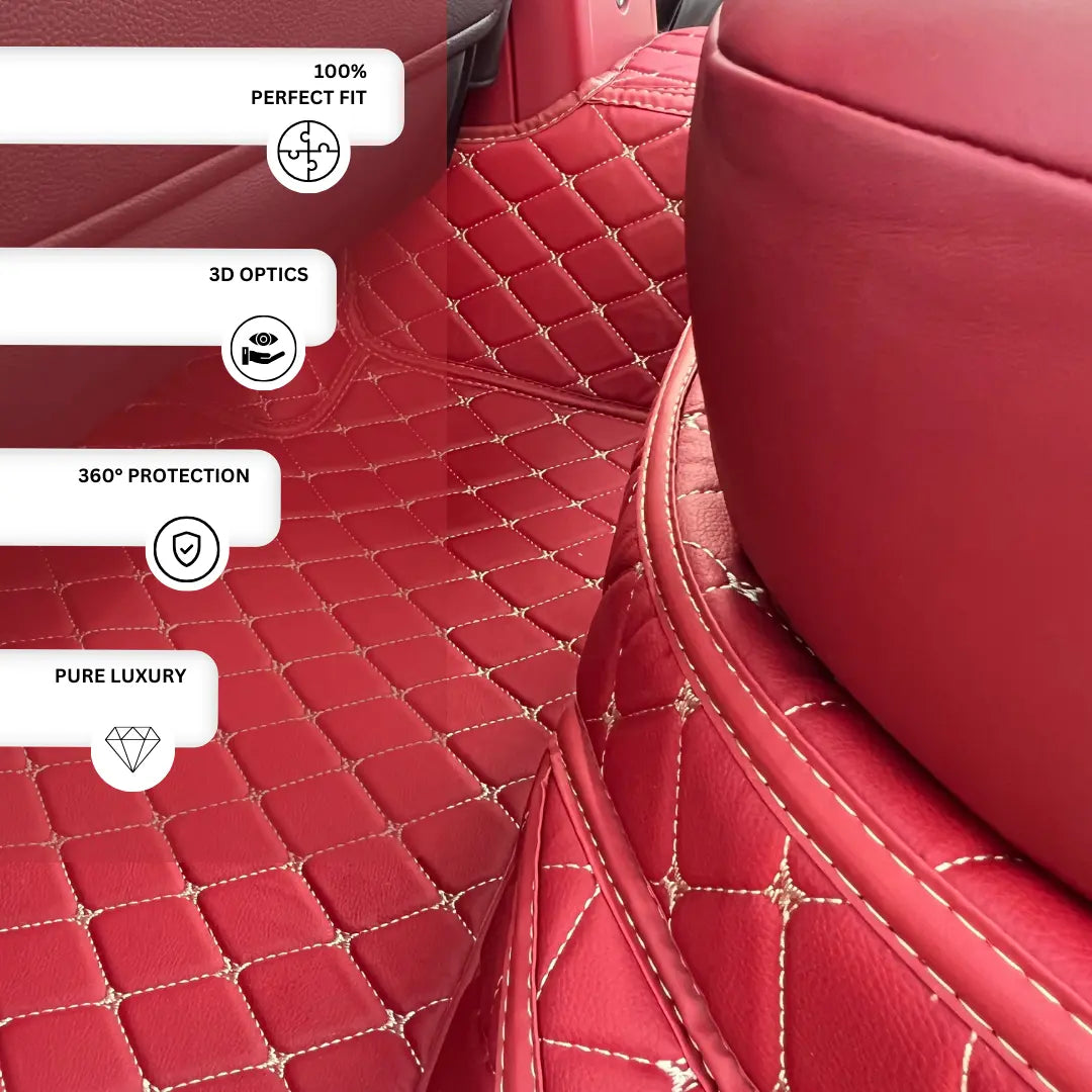 Tailor-made luxury car floor mats