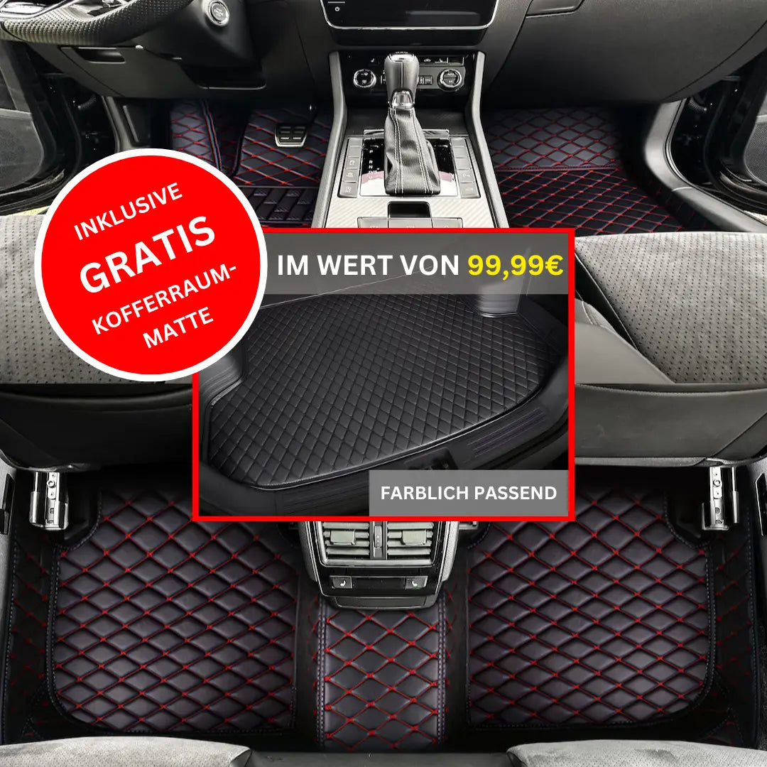 Maßgefertigte 5-Schicht-Fahrzeugmatten
